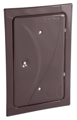 Usita de revizie pentru cos de fum Anko 160x280 mm, maro, interior/exterior