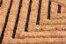 Covoraș de intrare MagicHome Arrows 40x60 cm, cocos și bază antiderapantă