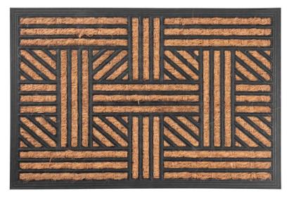 Covoraș de intrare MagicHome Matt 40x60 cm, antiderapant, gumă/panama