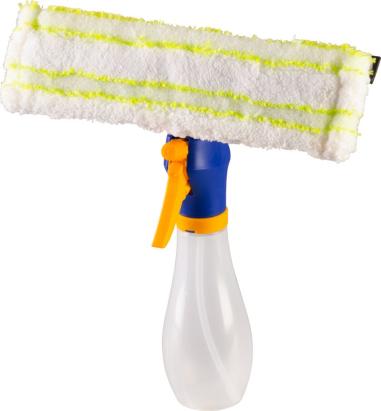 Sticlă cu pulverizator și lavetă pentru curățat geamuri Neco, 250 ml
