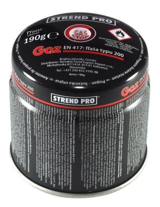 Cartuș gaz perforabil Strend Pro 190 g cu sistem STOP GAS, tip 200