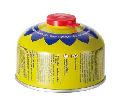 Cartuș gaz Meva 100 g EN417 cu filet standard pentru camping și arzătoare