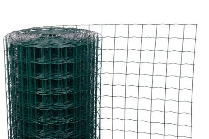 Plasă de gard Europlast verde 1,5 x 25 m, 50x50 mm, Zn+PVC