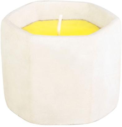 Sviečka Citronella, cement, 85 g, repelentná, 90x75 mm