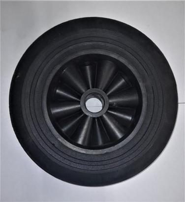 Roată CMX16 din cauciuc pentru cărucior și echipamente de transport