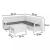 Set mobilier de grădină Curver Corfu Relax grafit cu perne gri