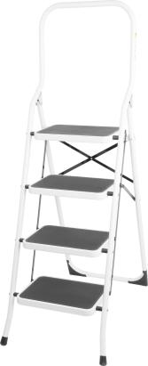 Scară pliabilă din oțel Strend Pro LFT160, 4 trepte, 150 kg