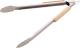 Clește pentru grătar Strend Pro din inox, cu mâner din lemn, 42 cm