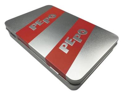 Cutie metalică cu aprinzător solid PE-PO, 40 buc, pentru grătar și șemineu