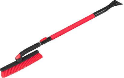 Perie auto cu racleta Strend Pro Premium, maner telescopic 91-130 cm