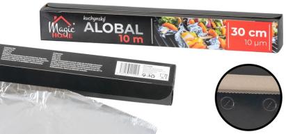 Alobal MagicHome 30 cm, L-10 m, 10 µm, hliníkový