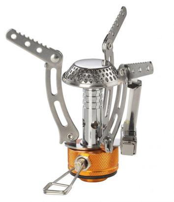 Arzător camping Meva Twist cu aprindere piezo și filet 7/16, 4,5 kW