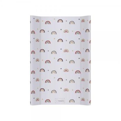 Saltea de infasat bebe moale 70x47,5 Rainbow Grey 404