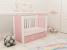 Mobilier Camera copii Si Bebelusi KLUPS KORONA Alb-Roz
