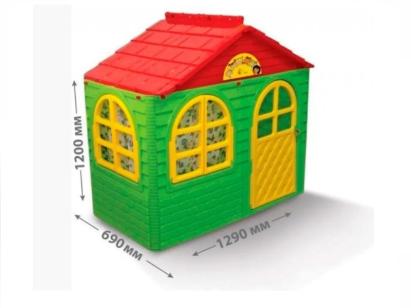 Casuta de joaca MyKids 02550/13 Green/Red - Small