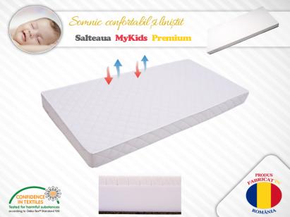 Saltea pentru copii MyKids Premium 140x70x10 cm, cocos si latex