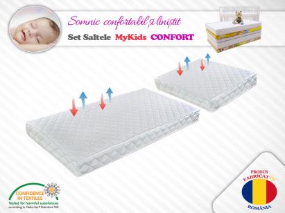 Set saltele MyKids Cocos Confort II 120x80x10 (cm) + 50x80x10 (cm)