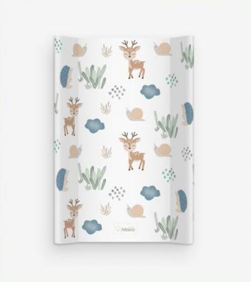 Saltea de infasat pentru bebe Klups Forest World 70x47,5 cm cu intaritura