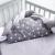 Lenjerie pentru patut bebe MyKids 6 piese Gray-White 120x60 cm