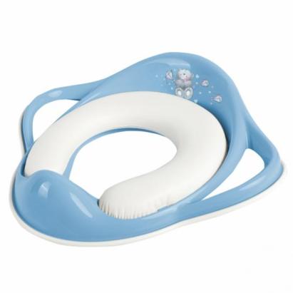 Reductor WC moale antiderapant pentru copii MyKids Bears Blue White
