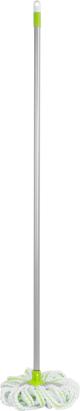 Mop Neco din microfibră pentru pardoseli, 122 cm, model șnur