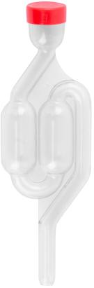 Dop de fermentare Ferrari din PVC pentru damigene de vin