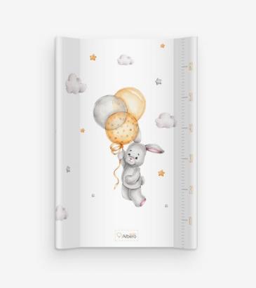 Saltea de infasat pentru bebe 70x47,5 cm cu intaritura Klups Bunny