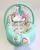 Babynest Premium MyKids Unicorn cu arcada si pernita decorativa