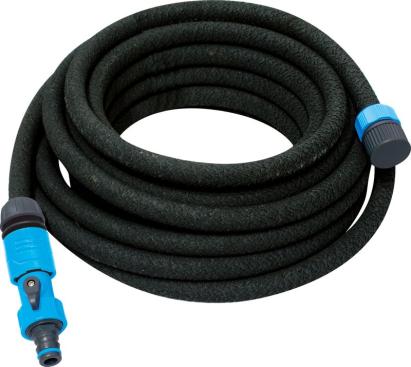 Furtun exudant Aquacraft 1/2 inch, 15 m, 8 bar, cu ventil