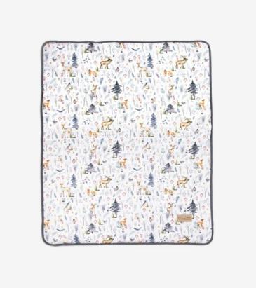 Patura plusata pentru copii Klups Skandinavia, 100x75 cm, model F002