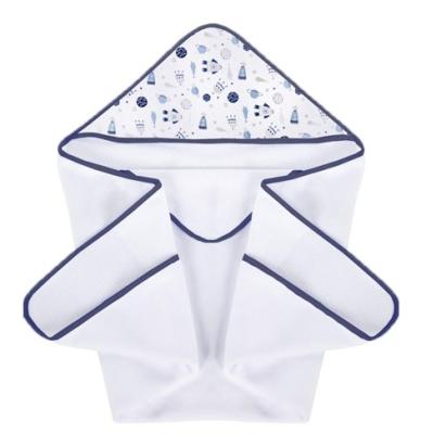 Prosop de baie pentru bebelusi cu gluga Klups Cosmic World 100x100 cm