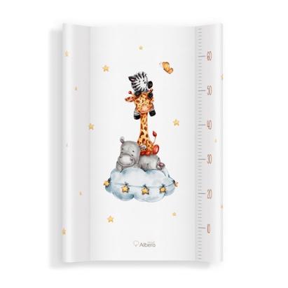 Saltea de infasat pentru bebe 70x47,5 cm cu intaritura Safari Team