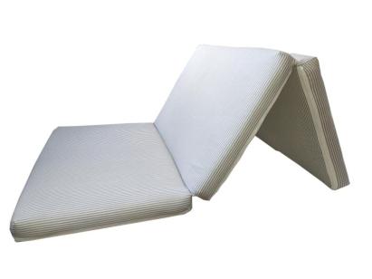 Saltea pliabila pentru copii MyKids, spuma poliuretanica, 120x60x5 cm, dungi gri