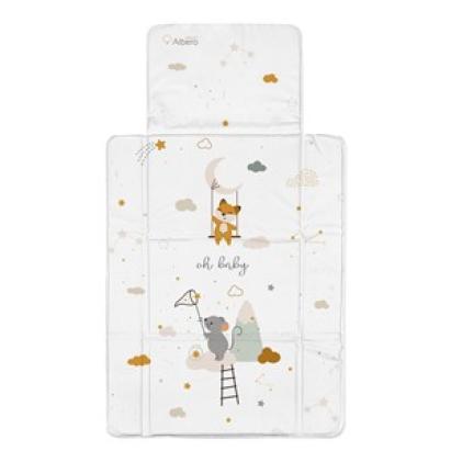 Saltea de înfășat pliabilă pentru călătorie 77x44 cm Mouse, KLUPS