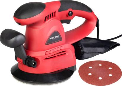 Șlefuitor excentric Worcraft WPRS104, 430W, 150 mm, cu reglaj turație