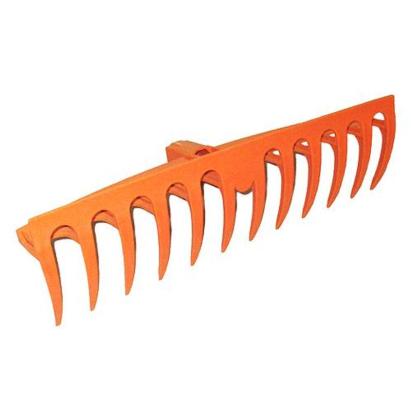 Greblă de gazon Strend Pro Multi-Click, 12 dinți, 410 mm, nylon