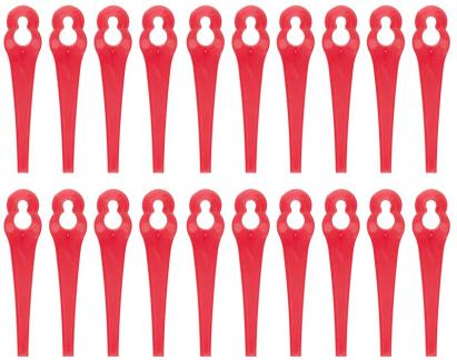 Set 20 cutite din plastic de rezerva pentru trimmer Worcraft CGT-S20Li