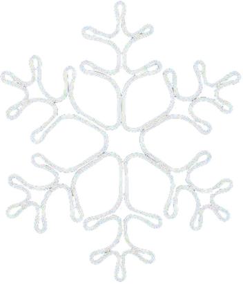 Decorațiune luminoasă LED fulg de zăpadă pentru exterior 53x56 cm, 230V