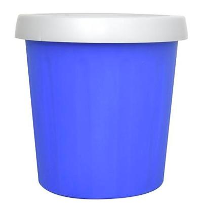 Coș de gunoi ICS C522015, 15 litri, albastru, din plastic