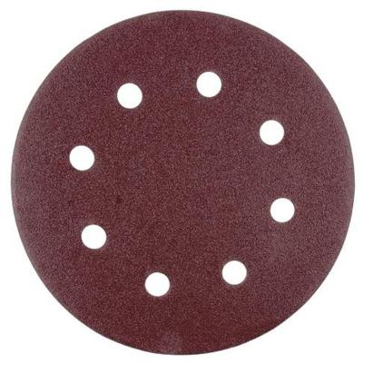 Disc abraziv Worcraft 190 mm P220, 8 gauri, pentru slefuit gips-carton, 5 buc