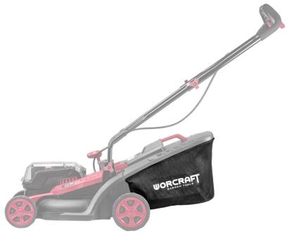 Coș colector tip plasă pentru mașina de tuns iarba Worcraft CLM-S40Li