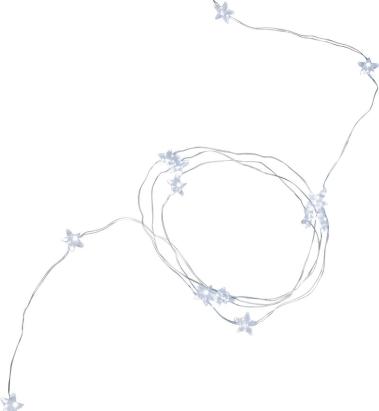 Instalație luminoasă de Crăciun cu stele LED, 180 becuri, exterior, IP44