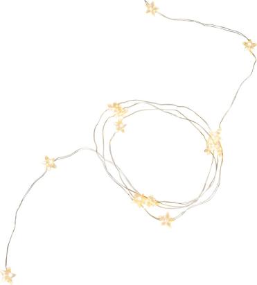 Instalație luminoasă LED stele pentru exterior, 180 LED alb cald IP44