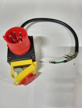 Întrerupător industrial LS8000/1050B cu fișă și oprire de urgență