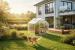 Sera de grădină Strend Pro Greenhouse, aluminiu, policarbonat 6 mm, 250x190x195 cm