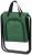 Scaun camping pliabil Strend Pro verde, cu geantă frigorifică, 150 kg