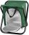 Scaun camping pliabil Strend Pro verde, cu geantă frigorifică, 150 kg