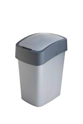 Coș de gunoi Curver Pacific Flip Bin 25L, antracit/gri, 34x26x47 cm