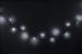 Instalație luminoasă LED exterior Cherry Balls, 100 LED alb rece, 9,9 m