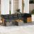 Set canapele de grădină cu perne, 8 piese, gri, poliratan GartenMobel Dekor